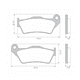 thumbnail image 3 of Pastillas Delanteras de Freno Ichimax para Honda XRE 300, 3 of 3