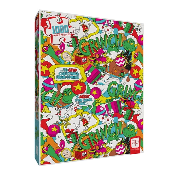 Rompecabezas USAOPOLY Grinch «Poppin» 1000 piezas
