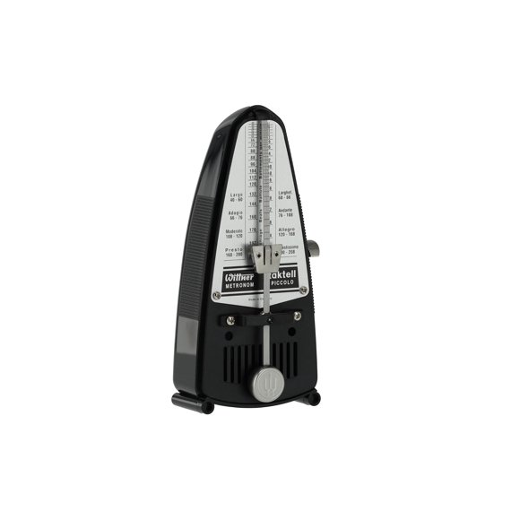 Carcasa de plástico negra Metronome Wittner Taktell Piccolo 836