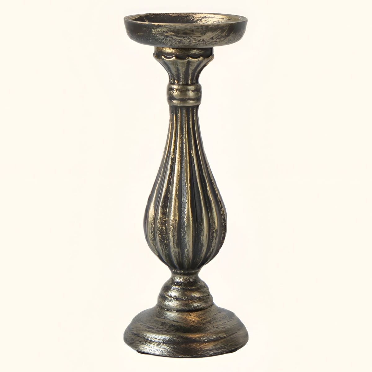 Genérico - Candelabro Romano Pedestal Pilar Decorativo Bronce 28cm Jhn