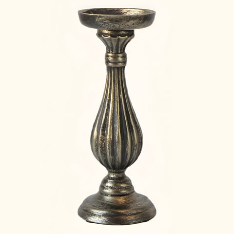 Genérico - Candelabro Romano Pedestal Pilar Decorativo Bronce 28Cm Jhn