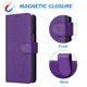 thumbnail image 2 of Funda Cartera para Samsung Galaxy Z Fold 6 Tarjetero Soporte Magnético y Correa Morado, 2 of 5