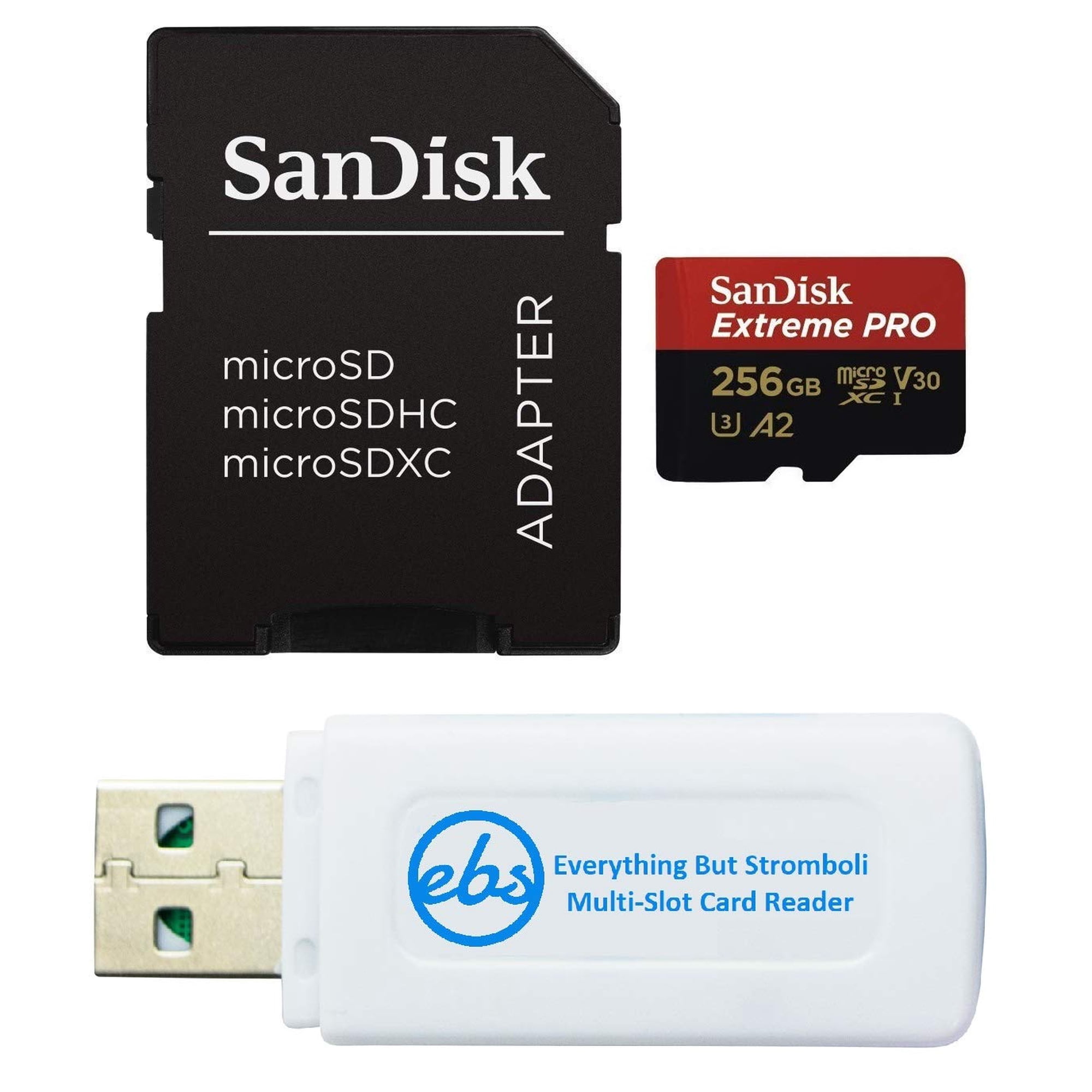 Kit Sandisk Microsdxc De 256 Gb De Everything But Stromboli