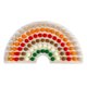 thumbnail image 5 of Rainbow Board Clip Beads Reconocimiento Educación Diversión Juguete Interactivo Estilo F, 5 of 5