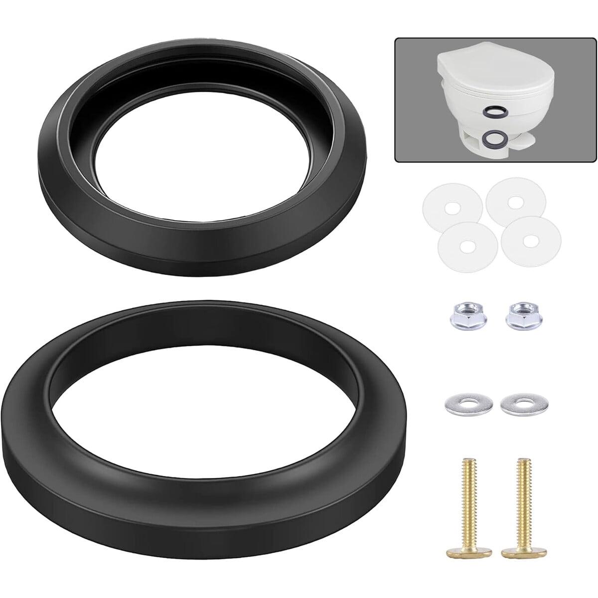 Kit Sello Inodoro Rv Boeemi Bmrvtf2 Para Thetford 34120 Aqua Magic
