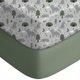 thumbnail image 1 of Sábanas Ajustables Yoofoss 38"x26" Mini Cuna Paquete de 2 Gris-Verde, 1 of 7