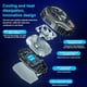 thumbnail image 4 of ABS Mobile Phone Cooler 3 Gear Ajustable Semiconductor Ventilador Radiador Para IOS Android PUBG Pantalla Digital Disipador de Calor-Negro, 4 of 7
