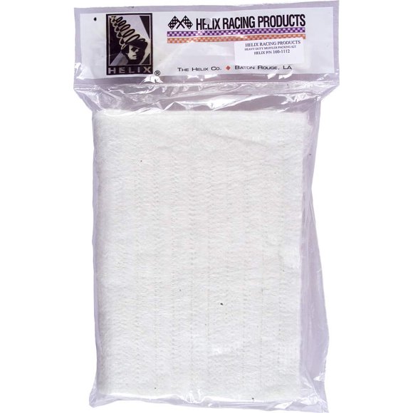 Relleno para silenciador Helix Racing 2,5 cm x 28 cm x 41 cm, alta resistencia