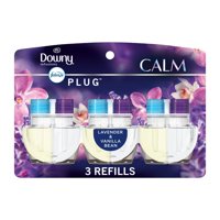 Ambientador Febreze Plug In Downy Calm Scent 3 Recambios