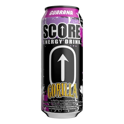 Bebida Energética Guarana Gorilla Lata 473 Ml Score