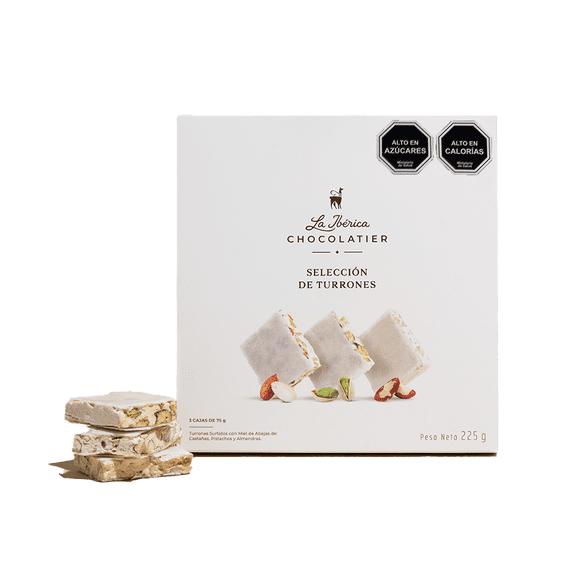 Pack X 3 Turrón Selección De Turrones 75g La Ibérica