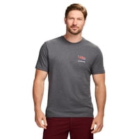 Camiseta Izod Saltwater De Manga Corta Con Estampado Para Hombre - M