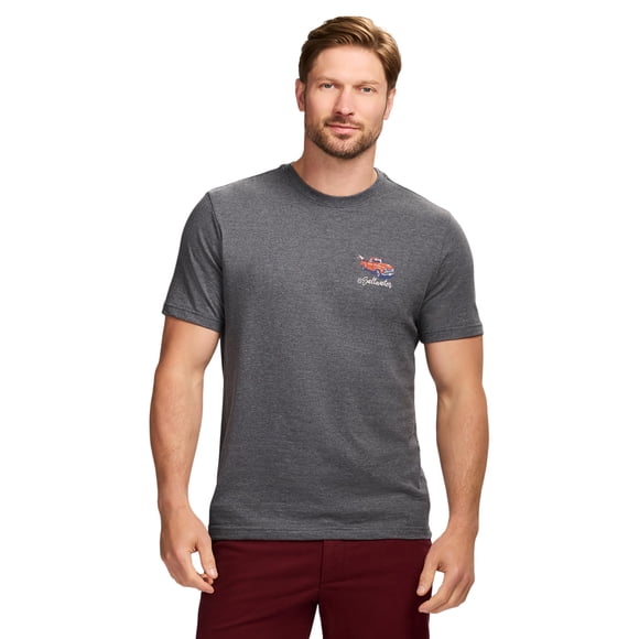 Camiseta Izod Saltwater de manga corta con estampado para hombre - XXL