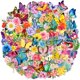 thumbnail image 1 of Pegatinas YAMIOW 200 uds Flor y Mariposa Impermeables, 1 of 7