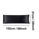 thumbnail image 2 of Funda de Almohada Corporal de Satén PiccoCasa Funda de Almohada Larga Sedosa para Cabello y Piel, King Negro, 2 of 7