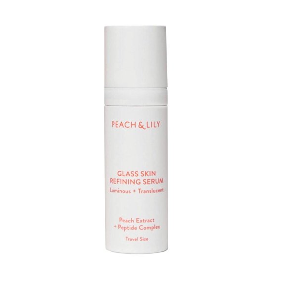 Sérum de cristal de melocotón y lirio para refinar 15 ml con péptidos para pieles sensibles