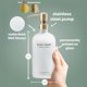 thumbnail image 5 of Dispensador de jabón Vine Creations 473 ml, pack de 2, blanco mate, 5 of 6