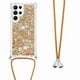 thumbnail image 1 of Funda FOXDOCK para Samsung Galaxy S21 Ultra con Cuerda Ajustable, Brillo Líquido, Protección Antigolpes y Lente – Ideal para Regalo, 1 of 6