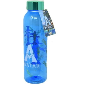 Botella De Agua Avatar Blue Con Tapa Abatible 700 Ml