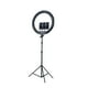 thumbnail image 1 of Aro de Luz 56Cm RGB Profesional 3 Soportes con Tripode Incluido, 1 of 3