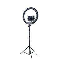 Disparo - Aro De Luz 56Cm Rgb Profesional 3 Soportes Con Tripode Incluido