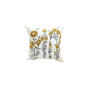 Genérico - Set De 2 Fundas Bordadas 45X45 F01