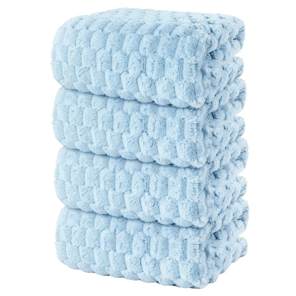 Juego de 4 toallas de baño meishiqi 70×140 cm, secado rápido