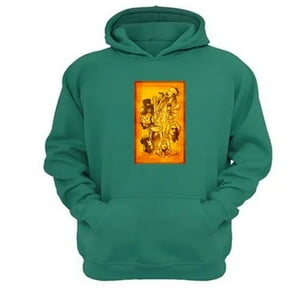 Genérico - Poleron Canguro Guns N´ Roses Verde Aguamarina Talla Xl Unisex