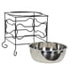 thumbnail image 2 of Cuenco elevado de acero inoxidable para perros y gatos YML de 10 pulgadas, 2 of 3