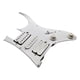 thumbnail image 4 of Guitarra Pickguard Humbucker Coil Componentes electrónicos Partes de instrumentos musicales, pastilla de guitarra eléctrica precableada para guitarras Blanco, 4 of 4