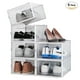 thumbnail image 1 of Pack 6 Cajas Organizadoras Zapatos Ropa Varios Apilables (S), 1 of 5