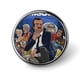 thumbnail image 1 of Grimsburg-Theme Round Button Badge: Premium Metal Construction, Ideal for High-End Events 2.8 cm, 1 of 6