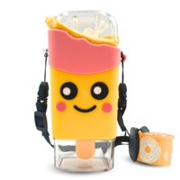 Santú Home & Deco - Botella De Agua Antiderrame Helados Amarillo