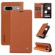 thumbnail image 2 of Funda Billetera de Cuero para Google Pixel 7A con Tarjetero y Soporte - Tapa Magnética Marrón, 2 of 6