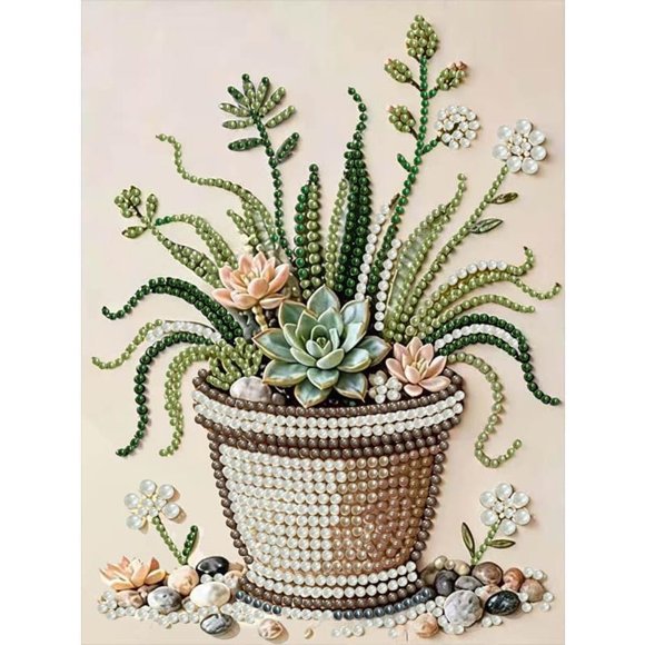 Kit de pintura diamante DIYBEADDOT 5D con perlas, 12 x 16 in