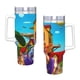 thumbnail image 4 of ¡Vamos, Doggos! Vaso aislado de acero inoxidable con asa, diseño temático, regalo para familia, amigos y fans; incluye pajita y encaja en el portavasos estándar, 40 oz, 4 of 6