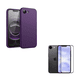 thumbnail image 1 of Carcasa Lamina de Vidrio Compatible Con iPhone 16e Morado, 1 of 5
