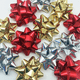 thumbnail image 2 of Pack 9 Lazos Decorativos Para Regalos De Navidad 6,2cm Rojo-dorado-plata, 2 of 5