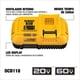 thumbnail image 2 of Cargador Flexvolt Litio Ion 20v-60v Dewalt Dcb118-b2, 2 of 4