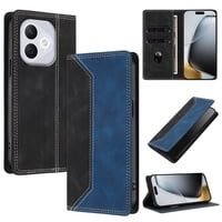 Funda Foxdock Para Honor 400 Lite De Cuero Premium Bicolor Con Ranuras Rfid, Carcasa Tipo Billetera Antigolpes Y Soporte Plegable