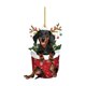 thumbnail image 2 of Adorno Para árbol De Navidad Con Dise?o De Perro Salchicha, Letreros Colgantes Para Festivales, Estilo Interior B, 2 of 5