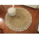 thumbnail image 4 of Alfombra Yute 120 Cm Color Natural, Con Flecos Blancos, 4 of 5