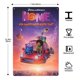 thumbnail image 3 of DreamWorks: Home Cartel de metal, decoración de pared con cartel de metal personalizado, regalos para aficionados, amigos, familia y seres queridos 30x20 cm, 3 of 6