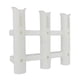 thumbnail image 2 of Soporte de varilla de pesca de 3 racks para su barco, pontón, garaje - almacenamiento conveniente para palos de pesca, pinzas, cuchillos de filete y otros equipos - Hardware de montaje inclu, 2 of 3