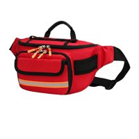 Ioensy - Riñonera De Primeros Auxilios, Bolsa Vacía De Gran Capacidad Para Traumatismos, Para Acampar, Ir De Excursión A Casa