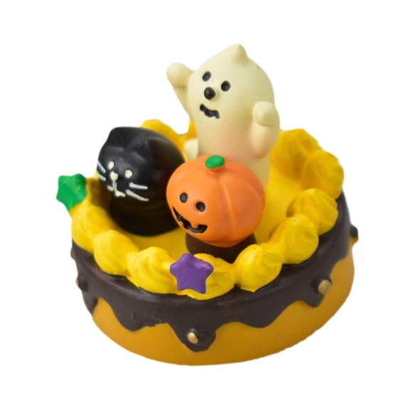 Figuras De Halloween Para Decoración De Tartas, Decoración De Halloween Para Fiestas, Porches, Festivales, 4,1 X 3,9 X 3,9 Cm