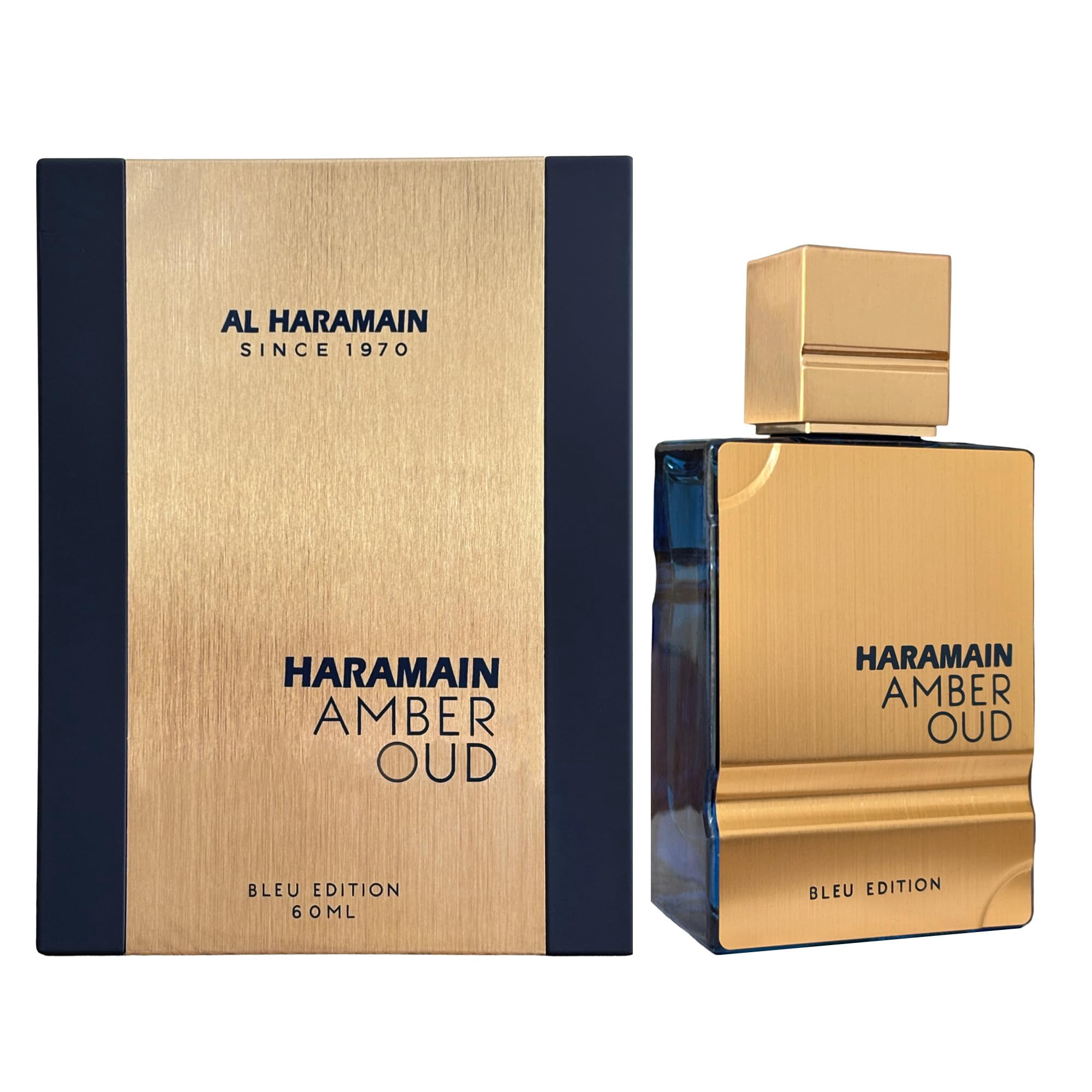 Perfume Al Haramain Amber Oud Bleu Edition Para Hombre 60 Ml