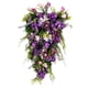 thumbnail image 1 of Guirnalda De Lágrima Decorativa De Resorte Para Colgar En La Pared Floral Para Festival Púrpura, 1 of 3