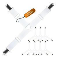 Genérico - Correas Elásticas Para Sabanas 8 Unidades