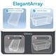 thumbnail image 3 of Organizador de Cajones ElegantArray 12 Piezas 4 Tamaños Transparente, 3 of 3